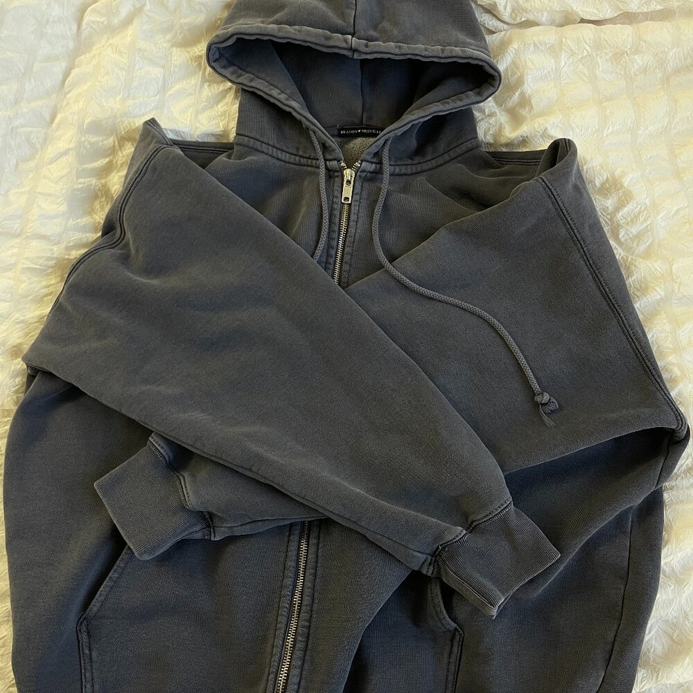 Brandy Melville Christy Hoodie Navy